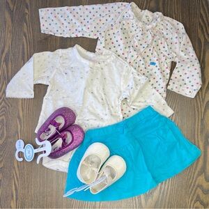 Onesies Set with Skirt & Ballet Flats by PLACE